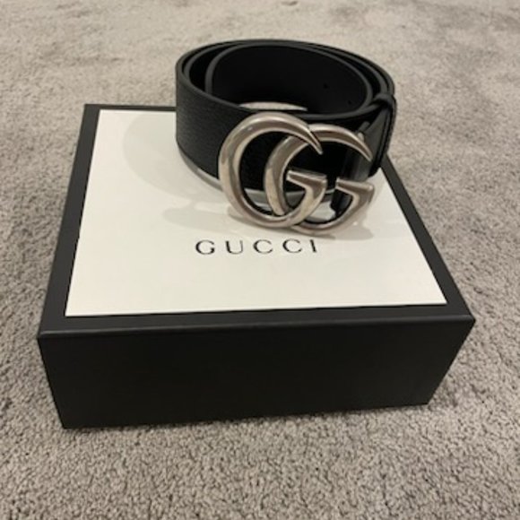 Classic Silver GG Gucci Belt - Picture 3 of 3
